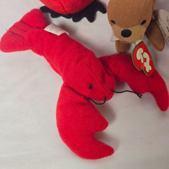 TY Beanie Babies Set of 7 - With Tags Attached - Vintage Collectible Plush Toys - Picture 2 of 9